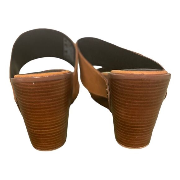 #300 KELSI DAGGER BROOKYLN lwather wedge heels - Picture 5 of 6